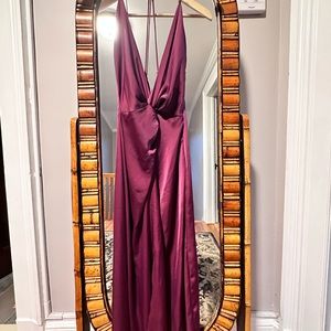 Zara - Burgundy slip dress. NWT